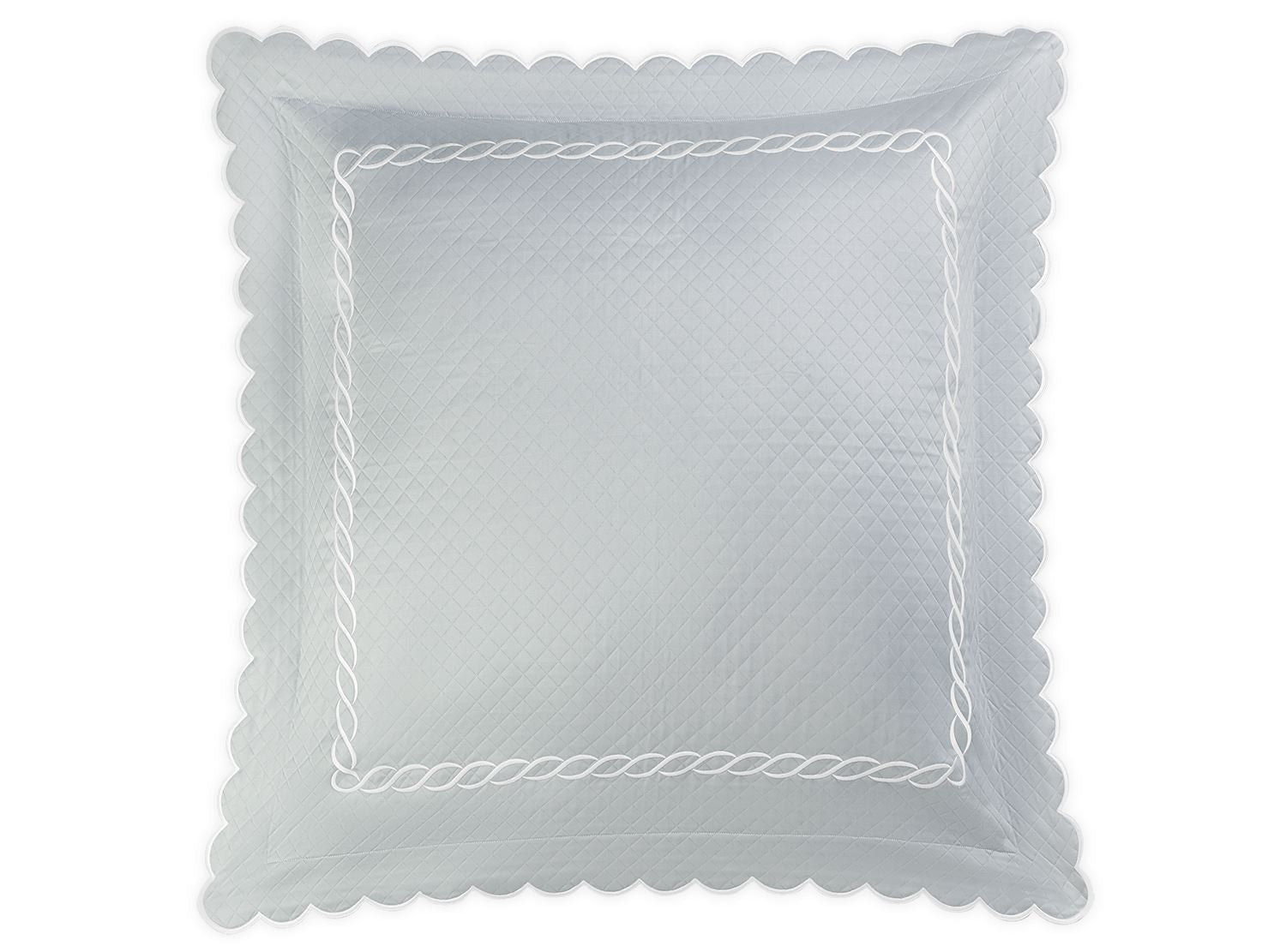 Classic Chain Scallop Matelassé Sham