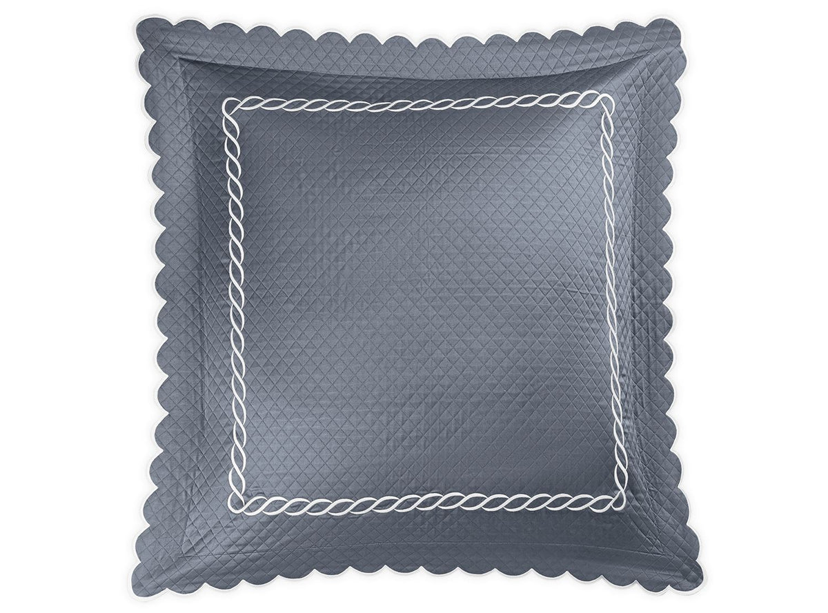 Classic Chain Scallop Matelassé Sham