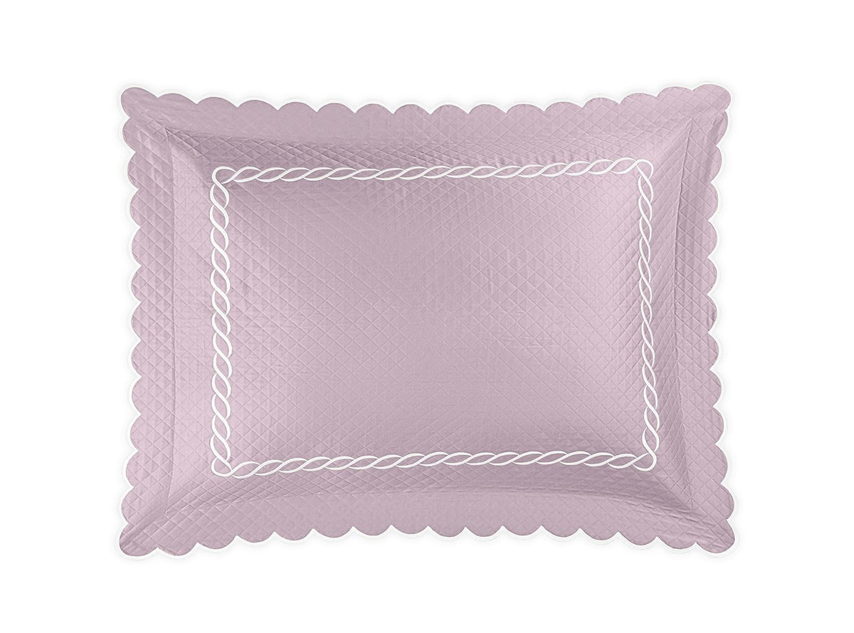 Classic Chain Scallop Matelassé Sham