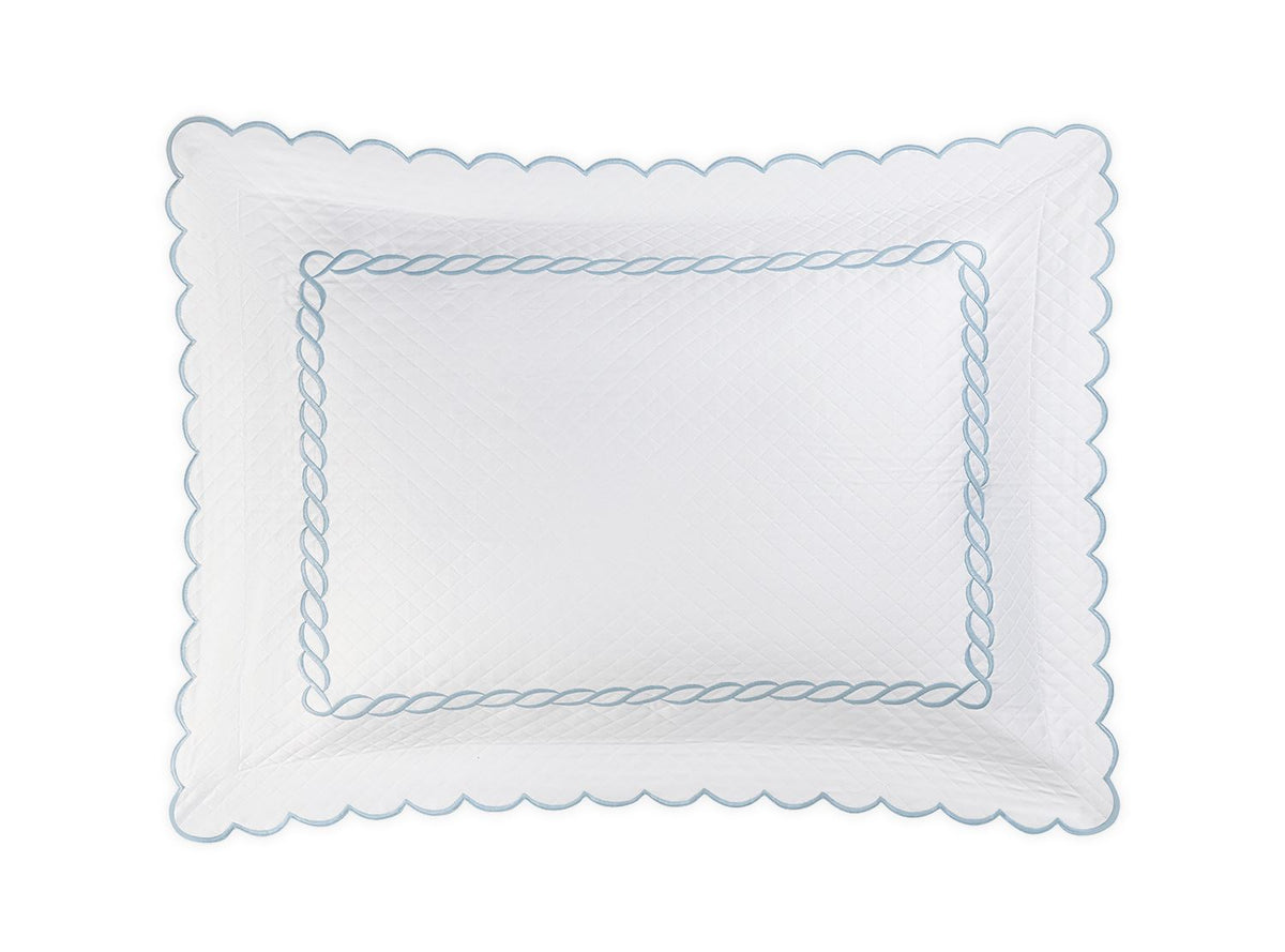 Classic Chain Scallop Matelassé Sham