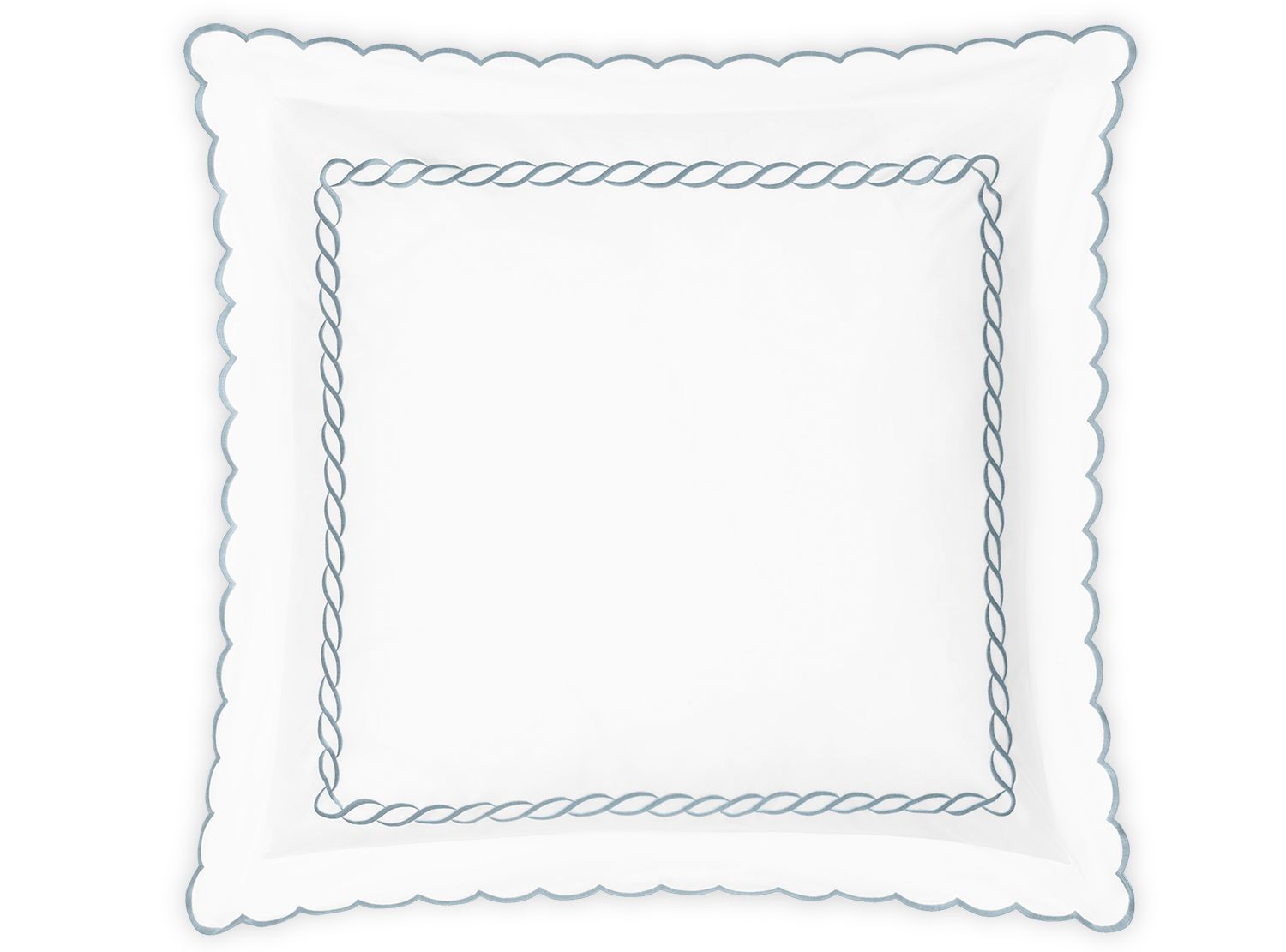 Classic Chain Scallop Sham