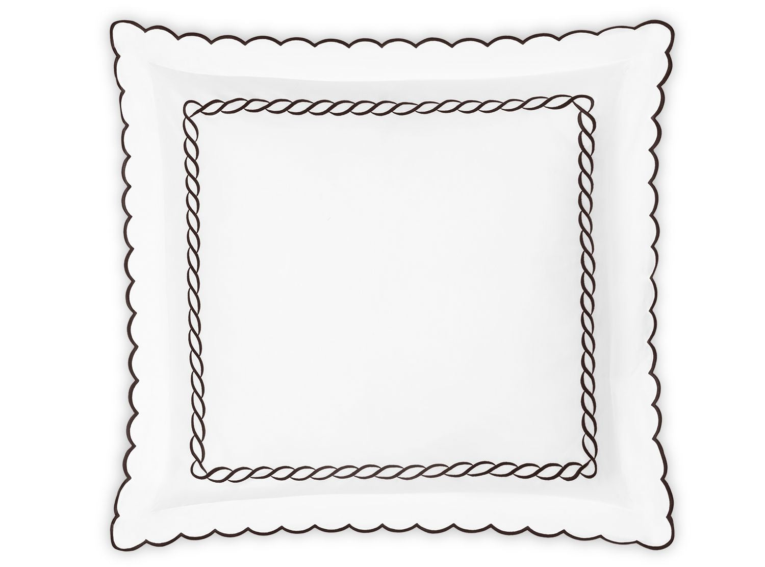 Classic Chain Scallop Sham