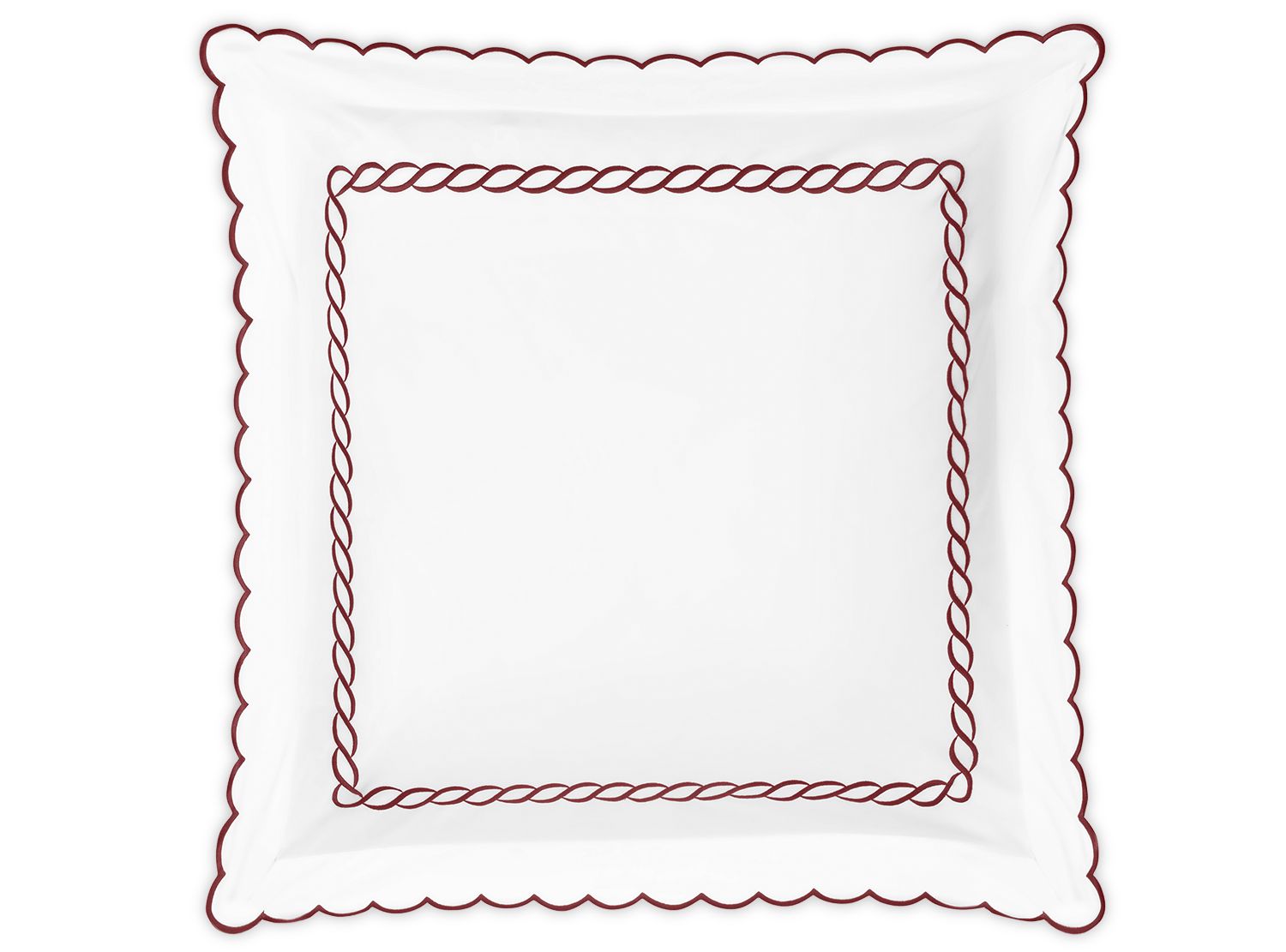 Classic Chain Scallop Sham