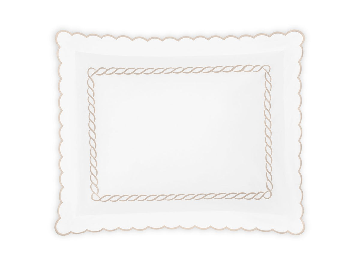 Classic Chain Scallop Sham