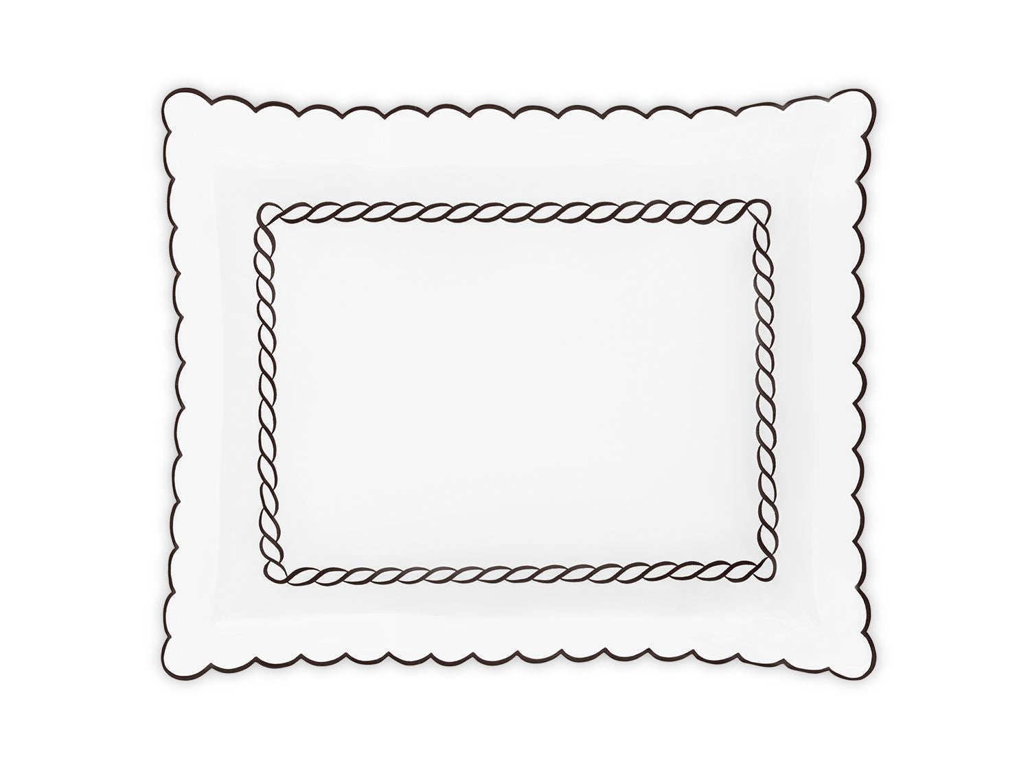 Classic Chain Scallop Sham