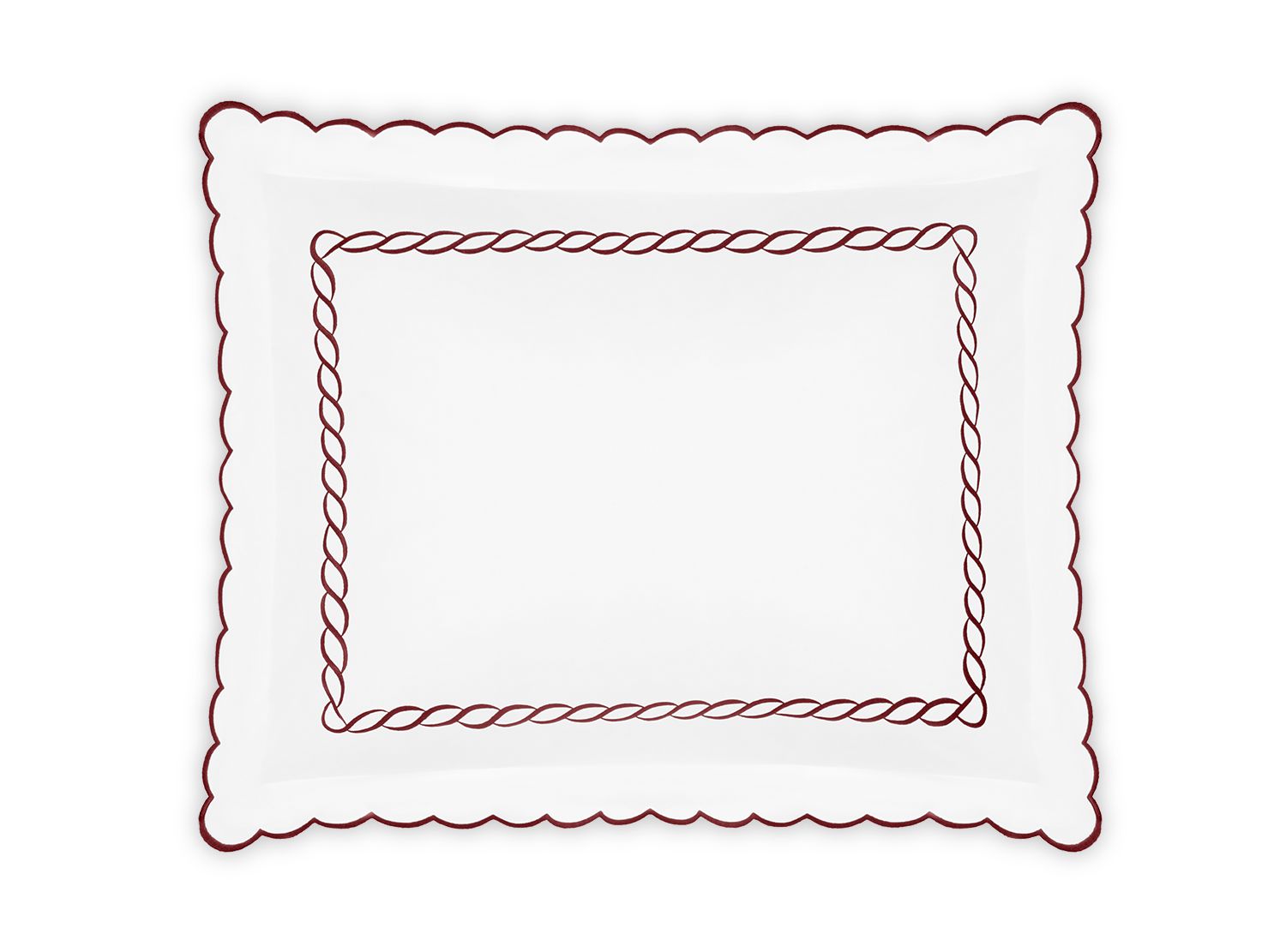 Classic Chain Scallop Sham