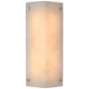Clayton Wall Sconce in Alabaster and Hand-Rubbed Antique Brass
