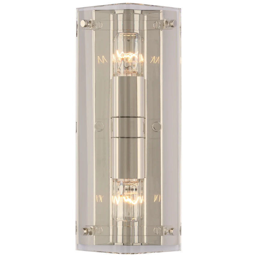 Clayton Wall Sconce in Alabaster and Hand-Rubbed Antique Brass