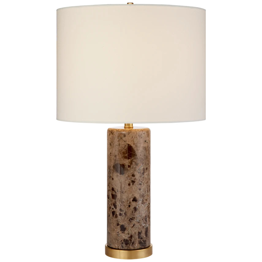 Cliff Table Lamp with Linen Shade