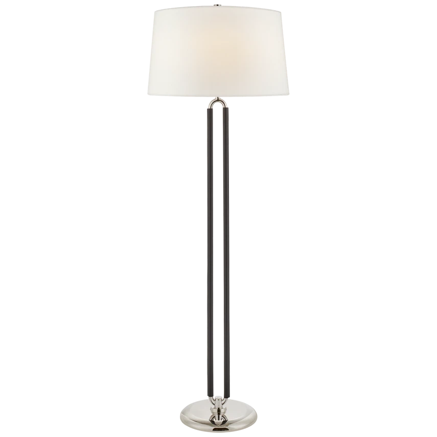 Cody Large Floor Lamp with Linen Shade