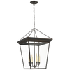 Cornice Large Lantern with Clear Glass