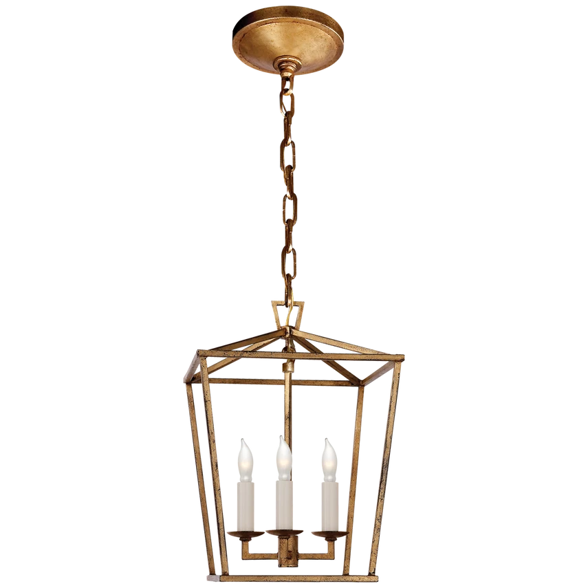 Darlana Mini Lantern in Aged Iron