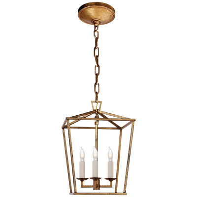 Darlana Mini Lantern in Aged Iron