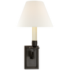 Dean Library Sconce in Gun Metal