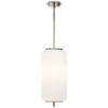 Eden Medium Pendant with White Glass