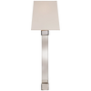 Edgar Large Sconce with Silk Shade
