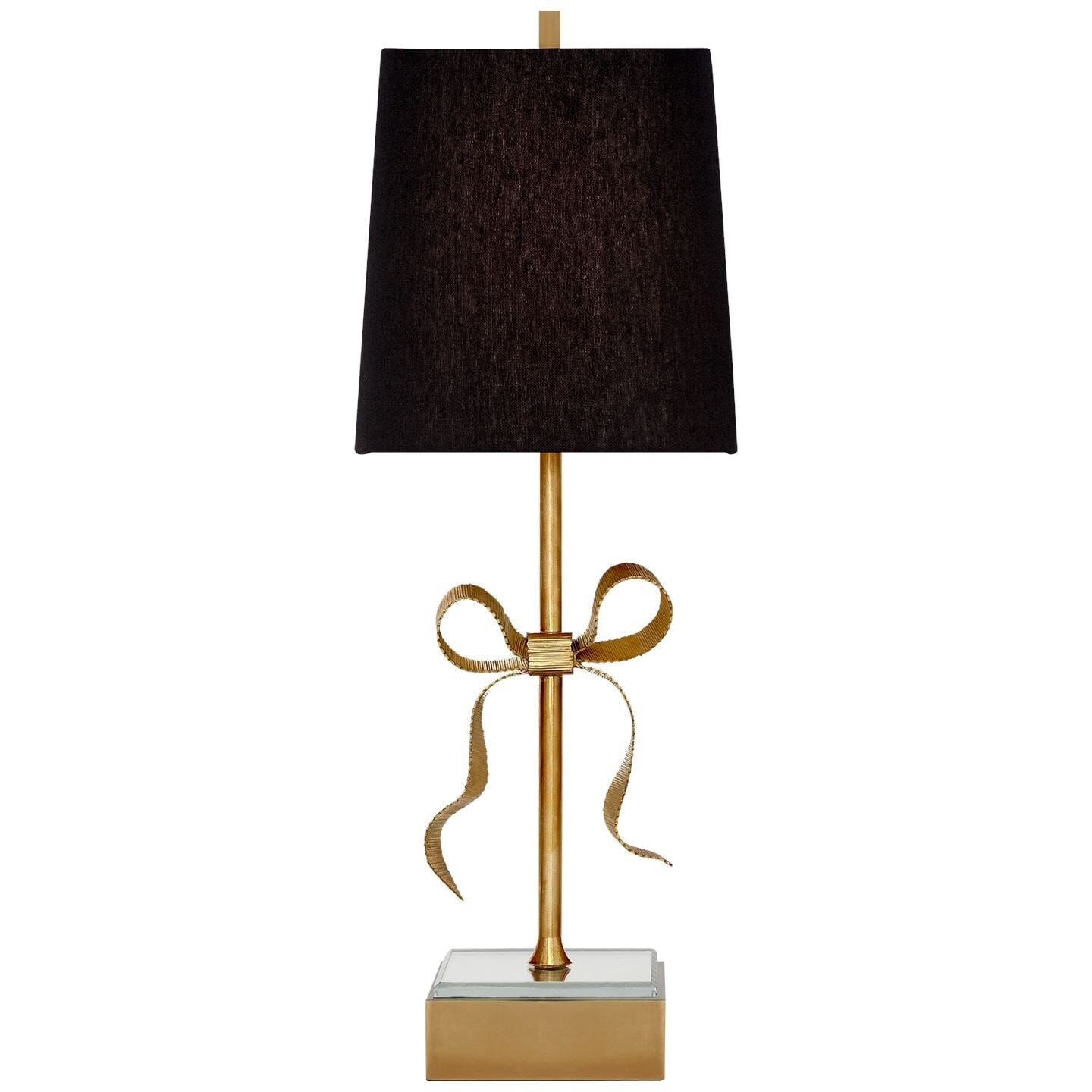 Ellery Gros-Grain Bow Table Lamp with Shades