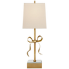 Ellery Gros-Grain Bow Table Lamp with Shades