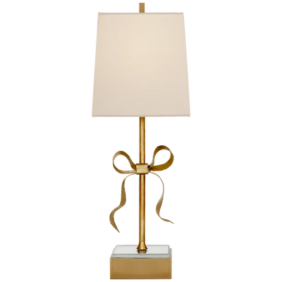 Ellery Gros-Grain Bow Table Lamp with Shades