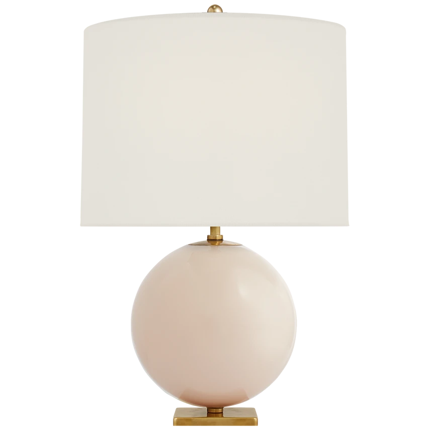 Elsie Table Lamp with Linen Shades