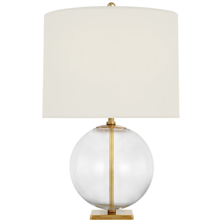 Elsie Table Lamp with Linen Shades