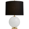 Elsie Table Lamp with Linen Shades