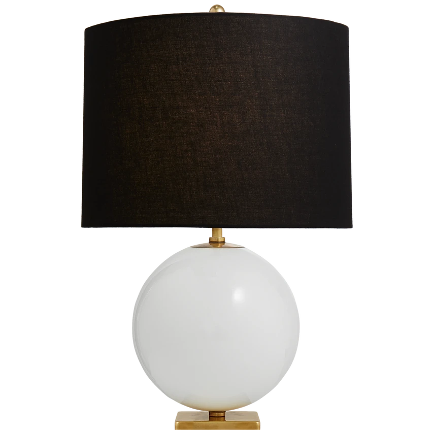 Elsie Table Lamp with Linen Shades
