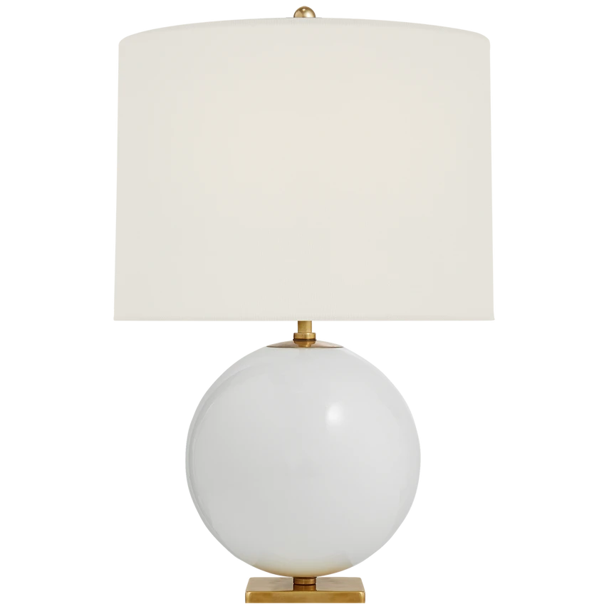 Elsie Table Lamp with Linen Shades