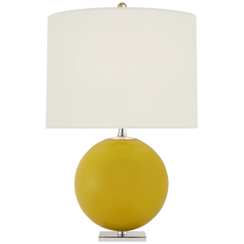 Elsie Table Lamp with Linen Shades