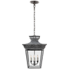 Elsinore Medium Hanging Lantern with Clear Glass