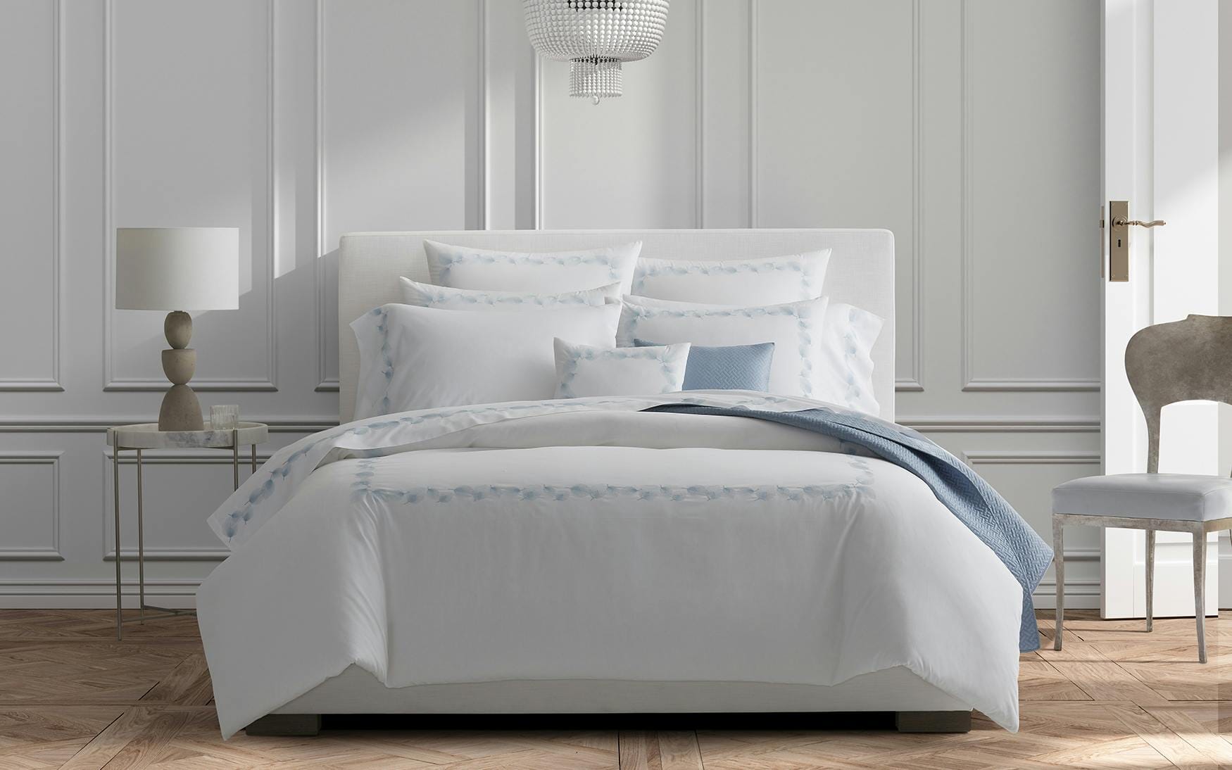 Feather Pillowcase Pair