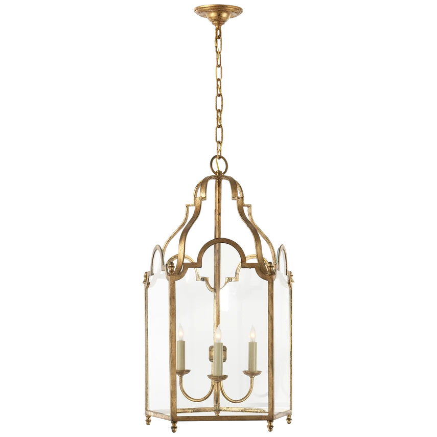 French Market Medium Lantern with Clear Glass