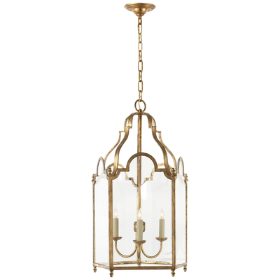 French Market Medium Lantern with Clear Glass