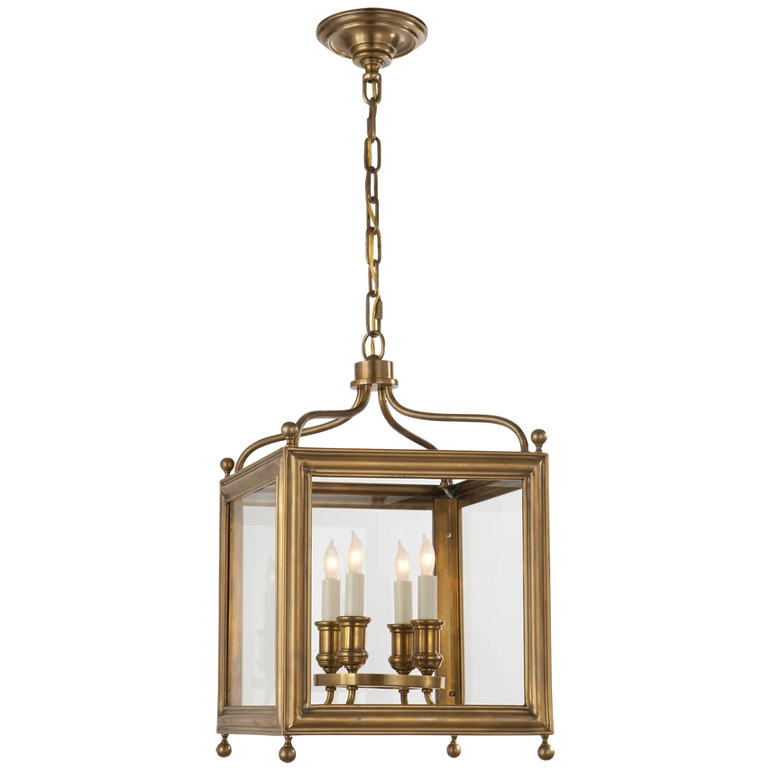 Greggory Small Lantern with Clear Glass