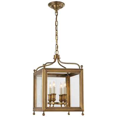Greggory Small Lantern with Clear Glass