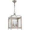 Greggory Small Lantern with Clear Glass