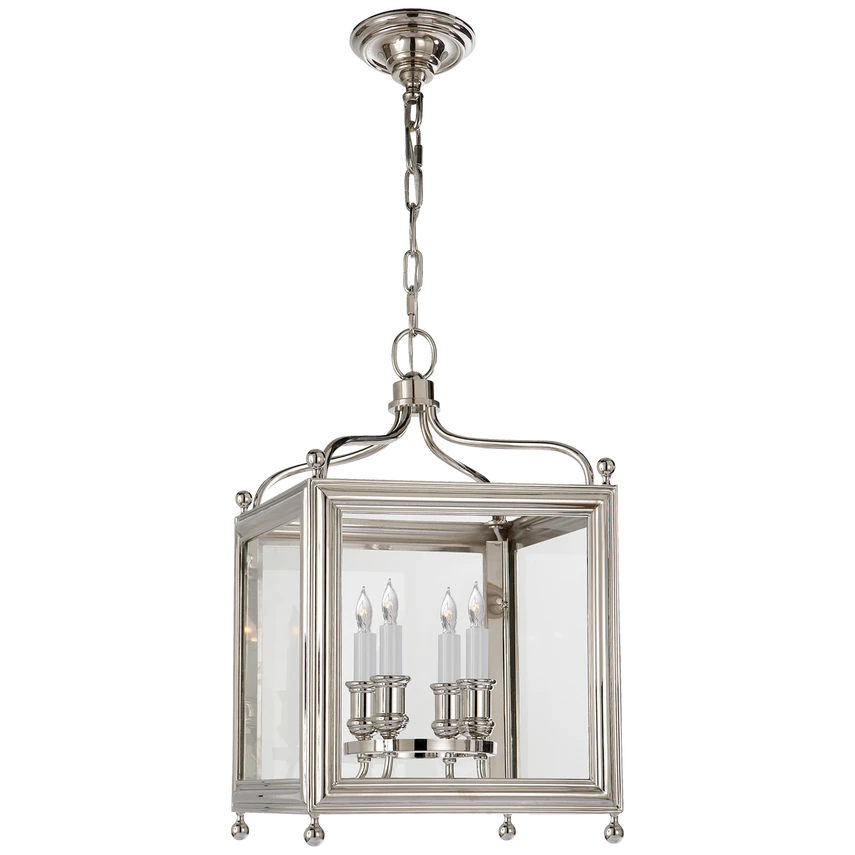 Greggory Small Lantern with Clear Glass