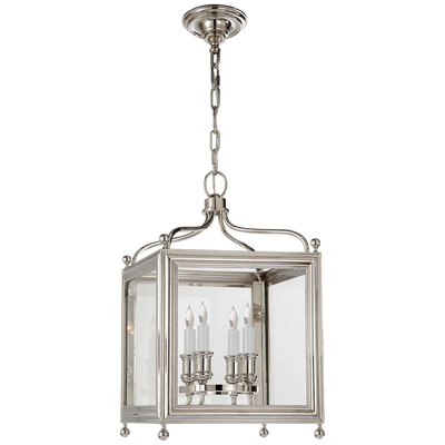 Greggory Small Lantern with Clear Glass