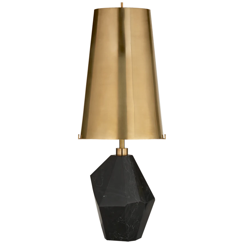 Halcyon Accent Lamp with Antique Brass