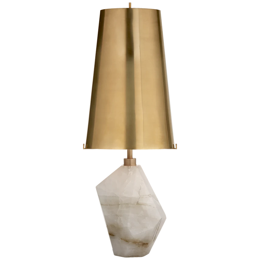 Halcyon Accent Lamp with Antique Brass