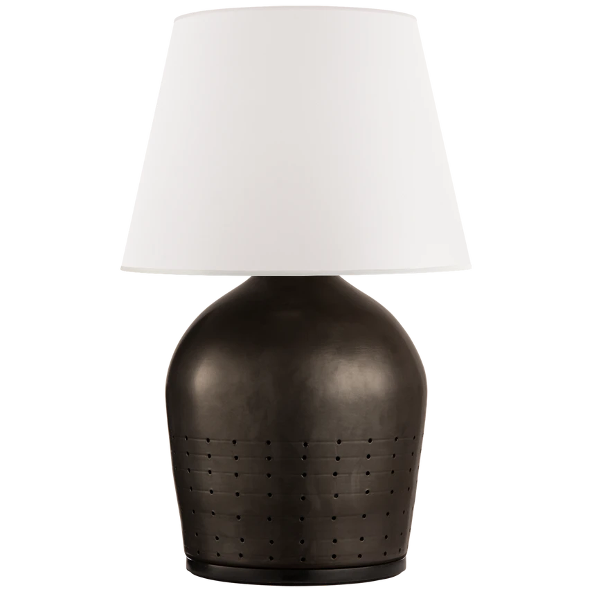 Halifax Small Table Lamp with White Paper Shade