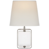 Henri Framed Jewel Sconce with Linen Shade