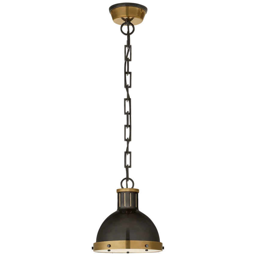 Hicks Small Pendant with Frosted Acrylic