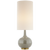 Hunlen Cordless Table Lamp with Linen Shade