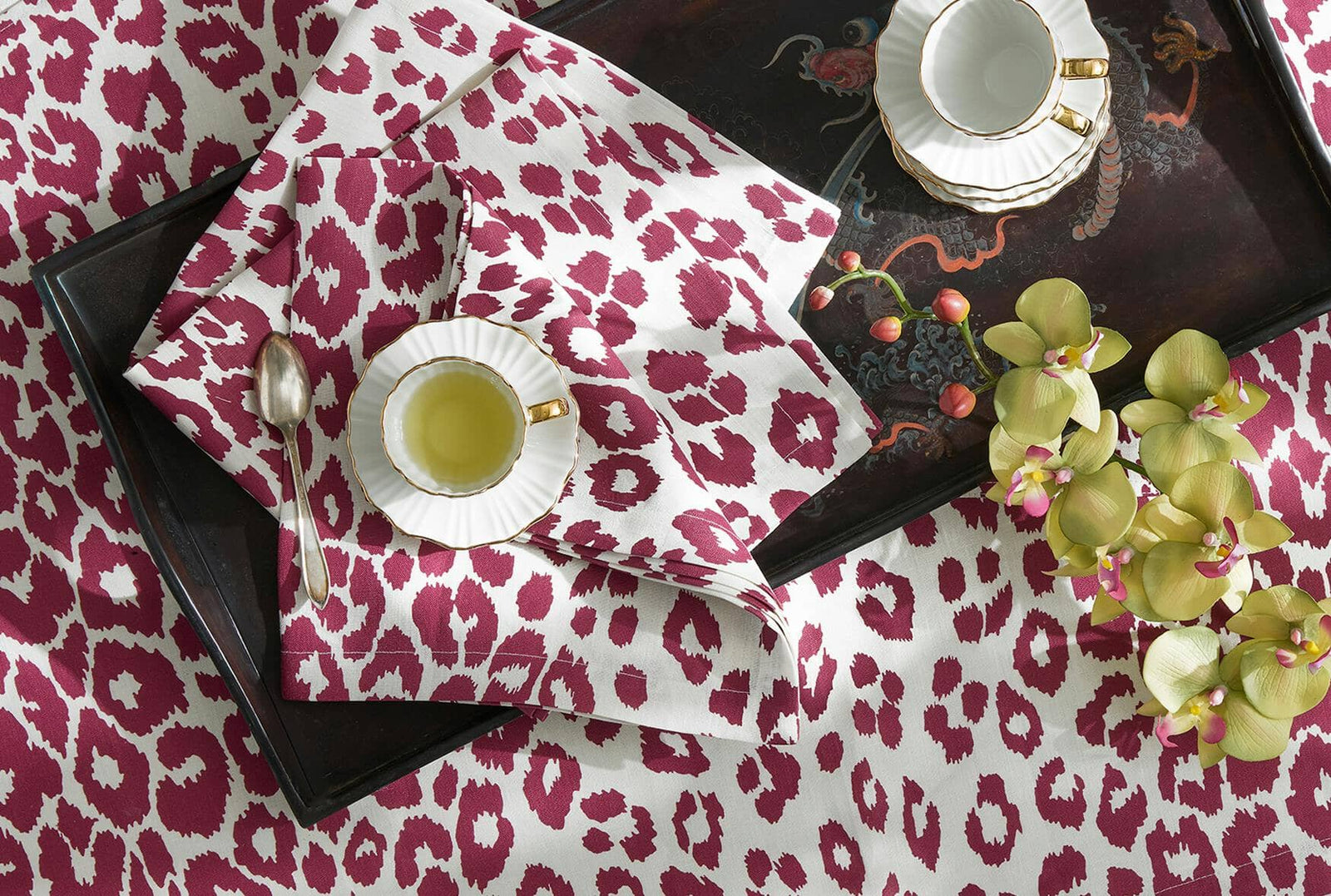 Iconic Leopard Placemat - set of 4