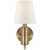 Jonathan Sconce with Linen Shade