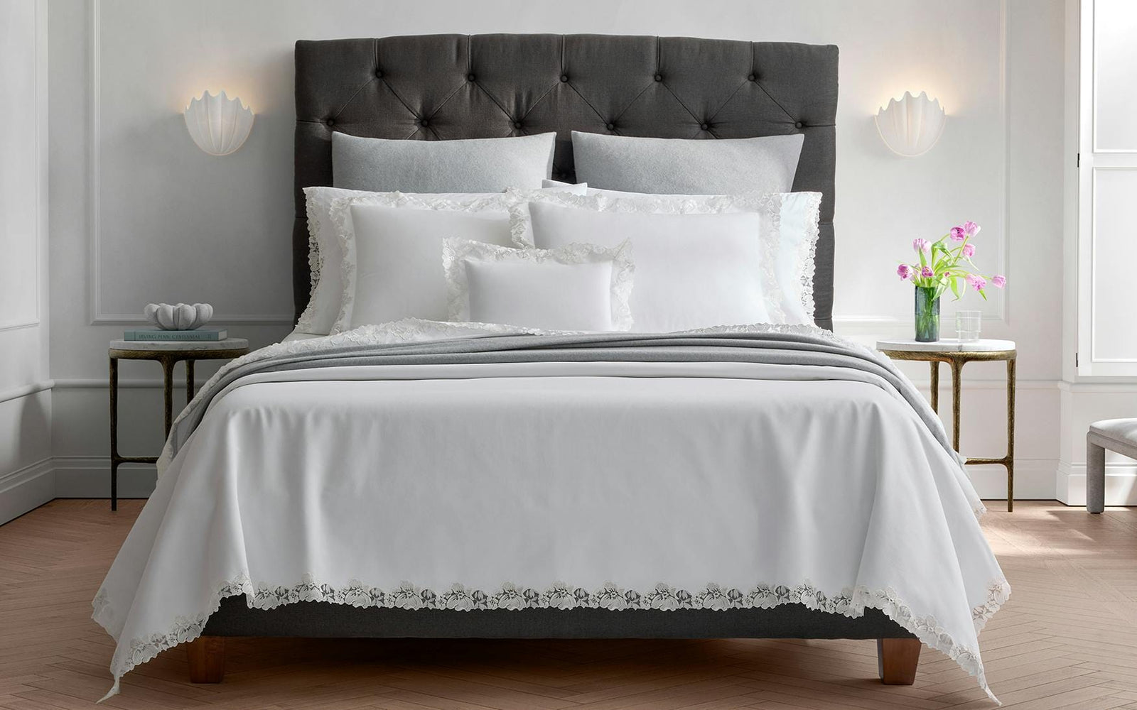 Lace Pique Sham