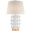 Linden Medium Lamp with Linen Shade