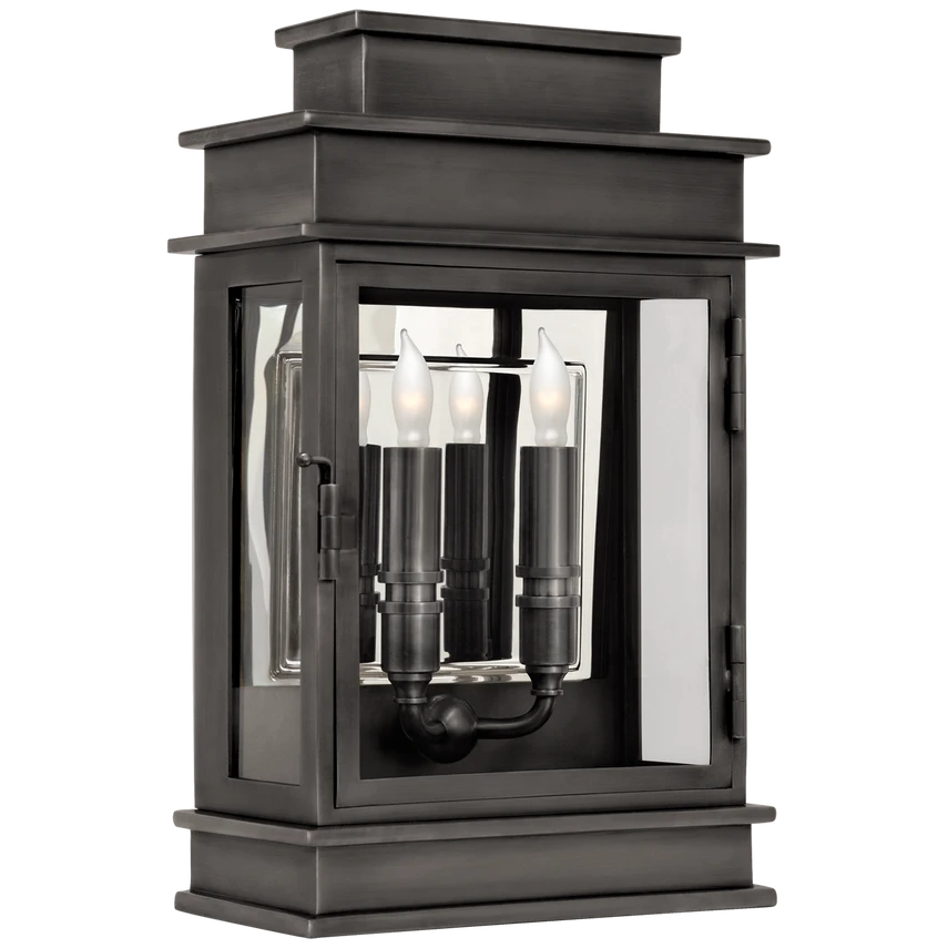 Linear Lantern Short with Clear Glass