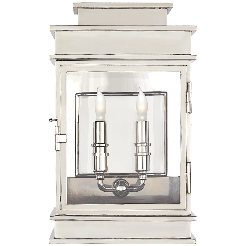Linear Lantern Short with Clear Glass